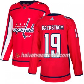 Miesten NHL Washington Capitals Pelipaita Nicklas Backstrom 19 Adidas 2017-2018 Punainen Authentic